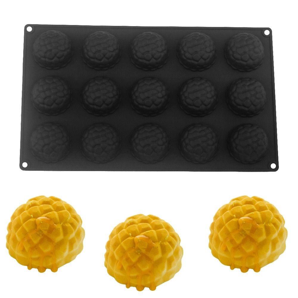 15 Cells Baking Cake Molds Hemispherical Pudding Mould New Chocolate Mold Kitchen Tools чёрный
15 Cells Baking Cake Molds Hemispherical Pudding Mould New Chocolate Mold Kitchen Tools чёрный