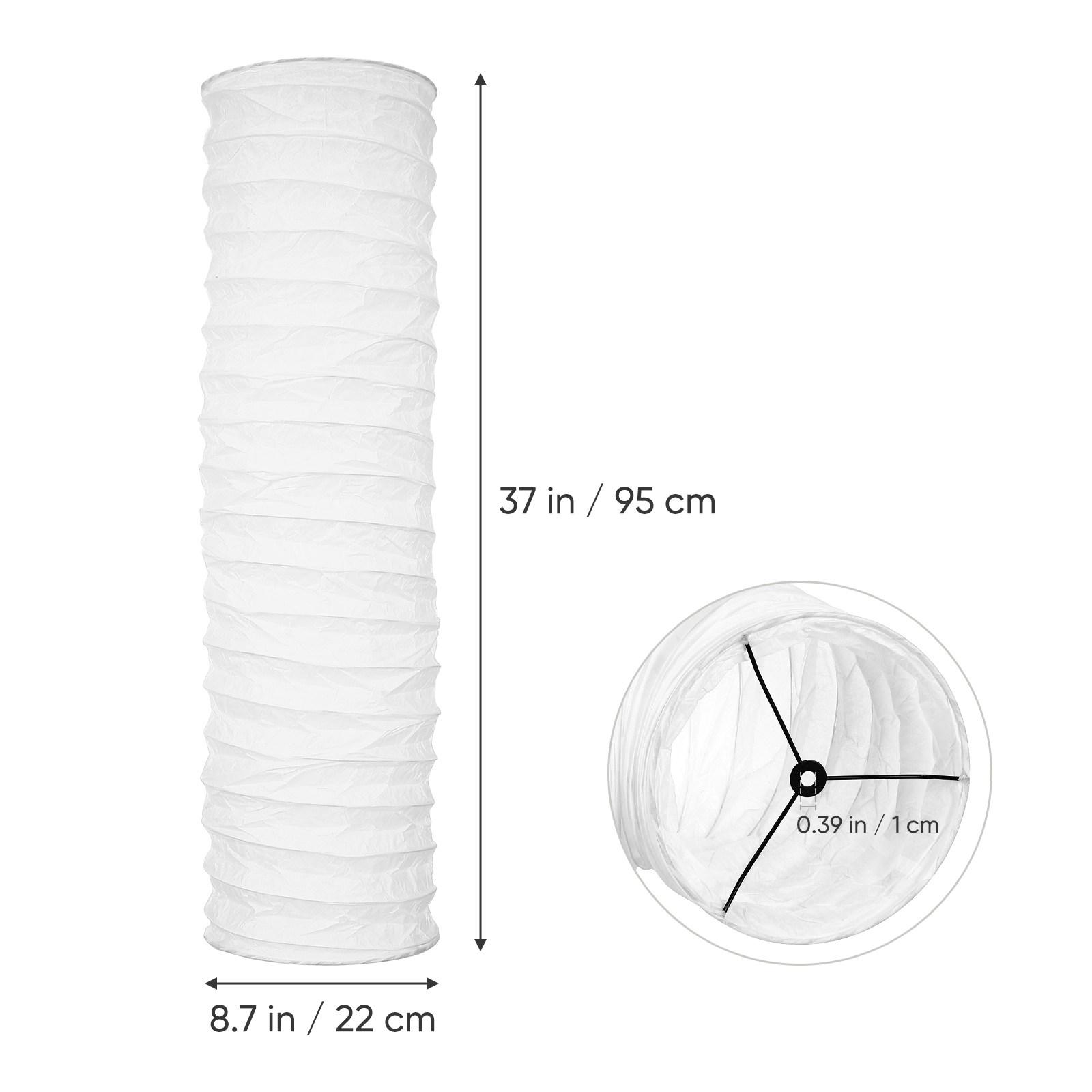 1pcs 37 Inch Long Paper Lampshade Floor Standing Lamp Shade Crinkle Cover For Home Hotel Living Room Bedroom Decor Accessories
1pcs 37 Inch Long Paper Lampshade Floor Standing Lamp Shade Crinkle Cover For Home Hotel Living Room Bedroom Decor Accessories
