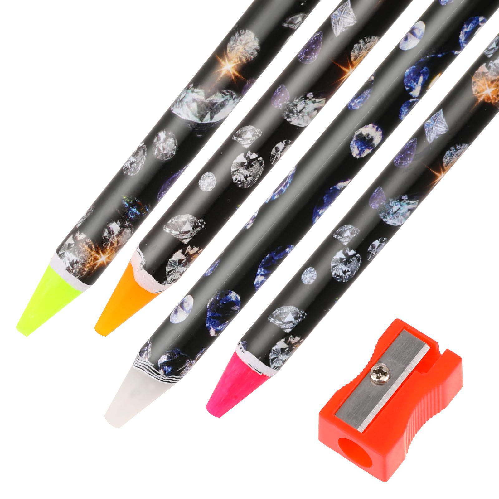 4-Point Drill Wax Crayon with Sharpener & Rhinestone-Studded Nail Art Dotting Pen
4-Point Drill Wax Crayon with Sharpener & Rhinestone-Studded Nail Art Dotting Pen