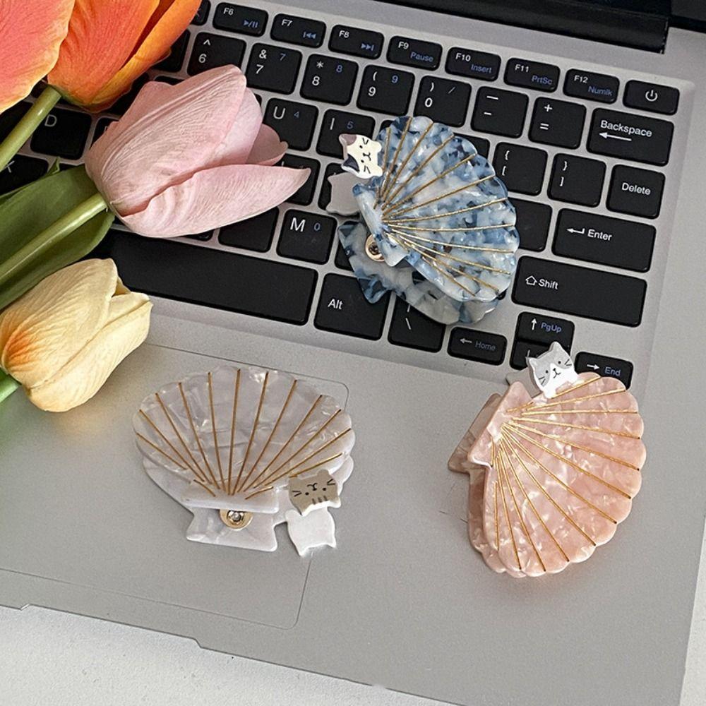 Mid Size Cat Shark Clip Geometric Ocean Hair Clips Cute Acetate Shell Hair Claw Ladies/Girls белый
Mid Size Cat Shark Clip Geometric Ocean Hair Clips Cute Acetate Shell Hair Claw Ladies/Girls белый
