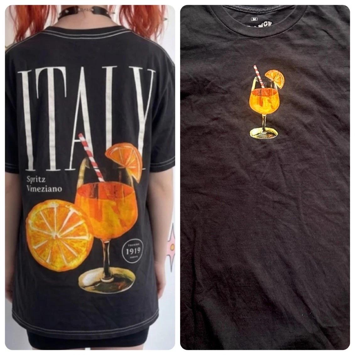 Vintage Italy Souvenir Tee - Bar Shirt Graphic T-Shirt Grunge Novelty S/M M
Vintage Italy Souvenir Tee - Bar Shirt Graphic T-Shirt Grunge Novelty S/M M