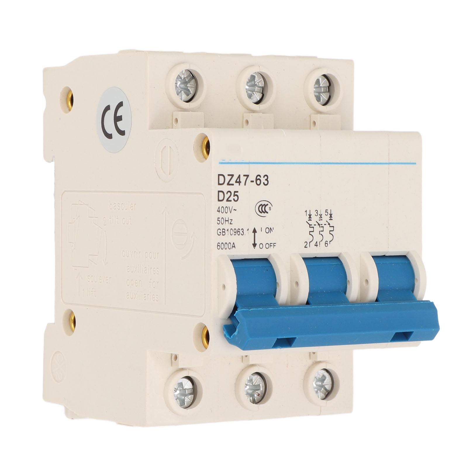 Miniature Circuit Breaker Flame Retardant Housing 3P Automatic Circuit Breaker for Office Building
Miniature Circuit Breaker Flame Retardant Housing 3P Automatic Circuit Breaker for Office Building