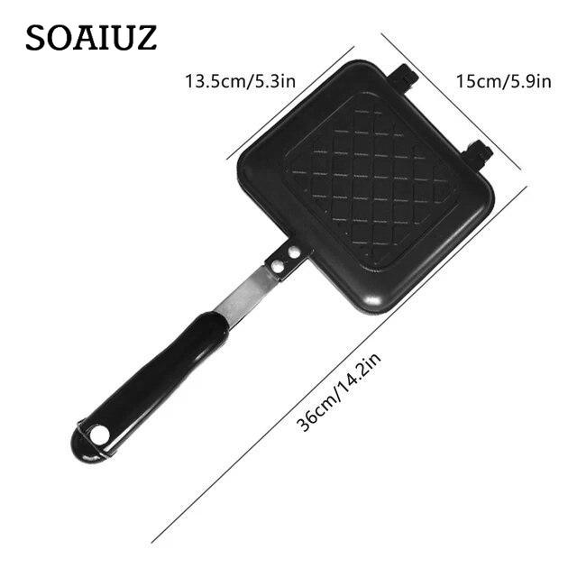 Сэндвичница с антипригарным покрытием, железный хлеб, тосты, машина для завтрака, вафельные блины, форма для выпечки барбекю, форма для духовки, гриль, сковорода
Сэндвичница с антипригарным покрытием, железный хлеб, тосты, машина для завтрака, вафельные блины, форма для выпечки барбекю, форма для духовки, гриль, сковорода