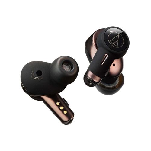 Audio-Technica ATH-TWX9 Wireless Earbuds, Bluetooth, Fully Wireless with Mic, Up to 18.5 Hours of Playback, Wireless Charging, Multi-Point Calling, De
Audio-Technica ATH-TWX9 Wireless Earbuds, Bluetooth, Fully Wireless with Mic, Up to 18.5 Hours of Playback, Wireless Charging, Multi-Point Calling, De