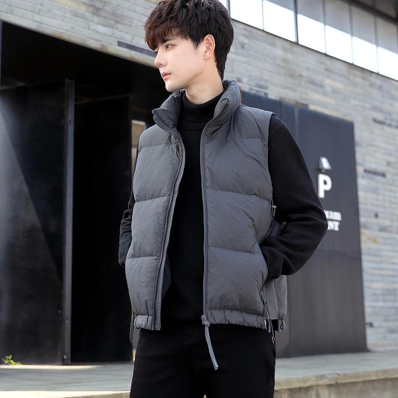 Men s Trendy Stand Collar Down Vest - Autumn/Winter High-End Warm Outerwear XL (110-125 lbs) сірий колір
Men s Trendy Stand Collar Down Vest - Autumn/Winter High-End Warm Outerwear XL (110-125 lbs) сірий колір