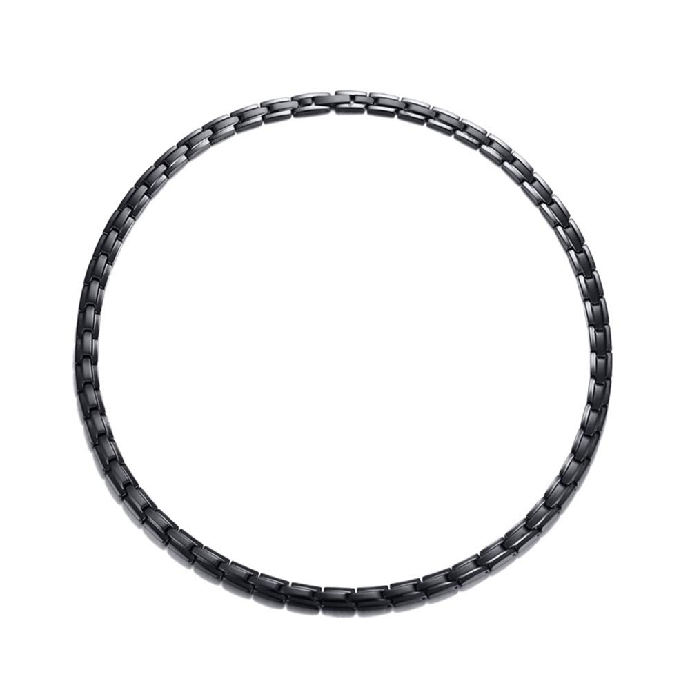 Popular Brand Magnetic Necklace Stylish Gold Necklace Germanium Stainless Steel Hypoallergenic Silver Gold Black 4 Colors Chain Necklace Static чорний
Popular Brand Magnetic Necklace Stylish Gold Necklace Germanium Stainless Steel Hypoallergenic Silver Gold Black 4 Colors Chain Necklace Static чорний