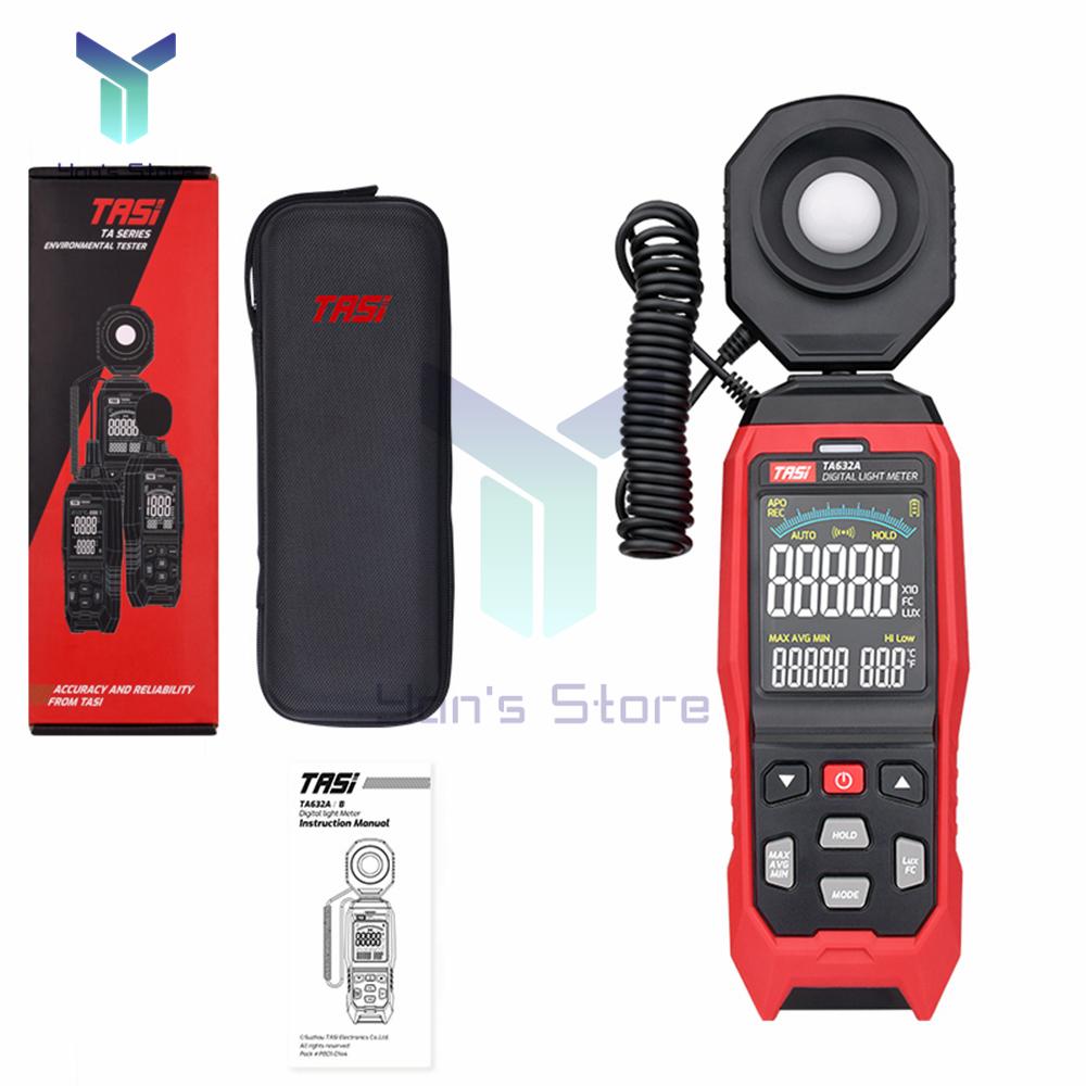 TA632A TA632B Digital Light Meter Photography Digital Luxmeter Integrated Illuminometer Lux/Fc Photometer Enviromental Tester TA632A
TA632A TA632B Digital Light Meter Photography Digital Luxmeter Integrated Illuminometer Lux/Fc Photometer Enviromental Tester TA632A