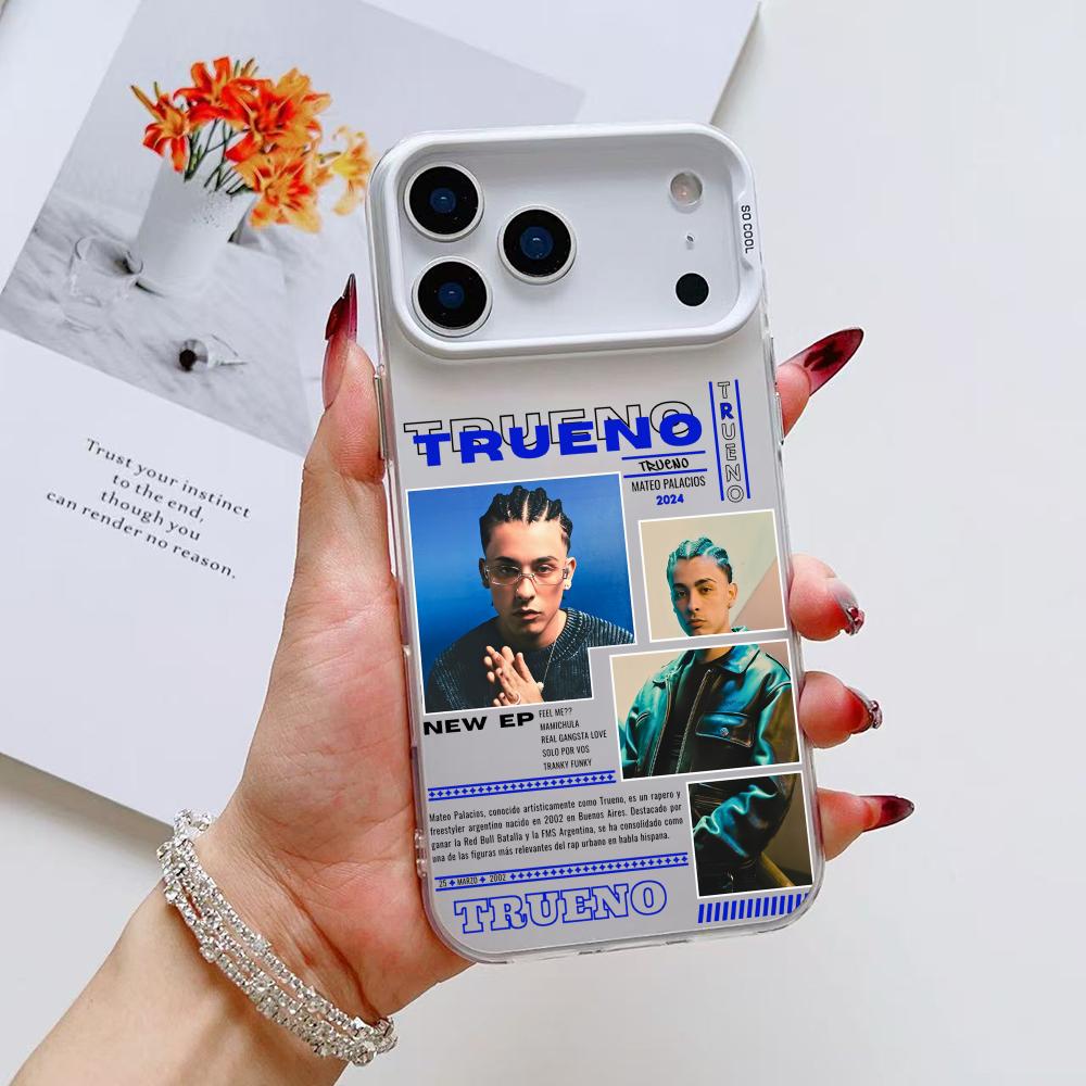 T-Trueno Hip Hop Rapper Phone Case For iPhone 17 16 15 14 13 12 11 Pro Max Air Matte Laser Aurora Shockproof Funda iPhone 16 Pro
T-Trueno Hip Hop Rapper Phone Case For iPhone 17 16 15 14 13 12 11 Pro Max Air Matte Laser Aurora Shockproof Funda iPhone 16 Pro