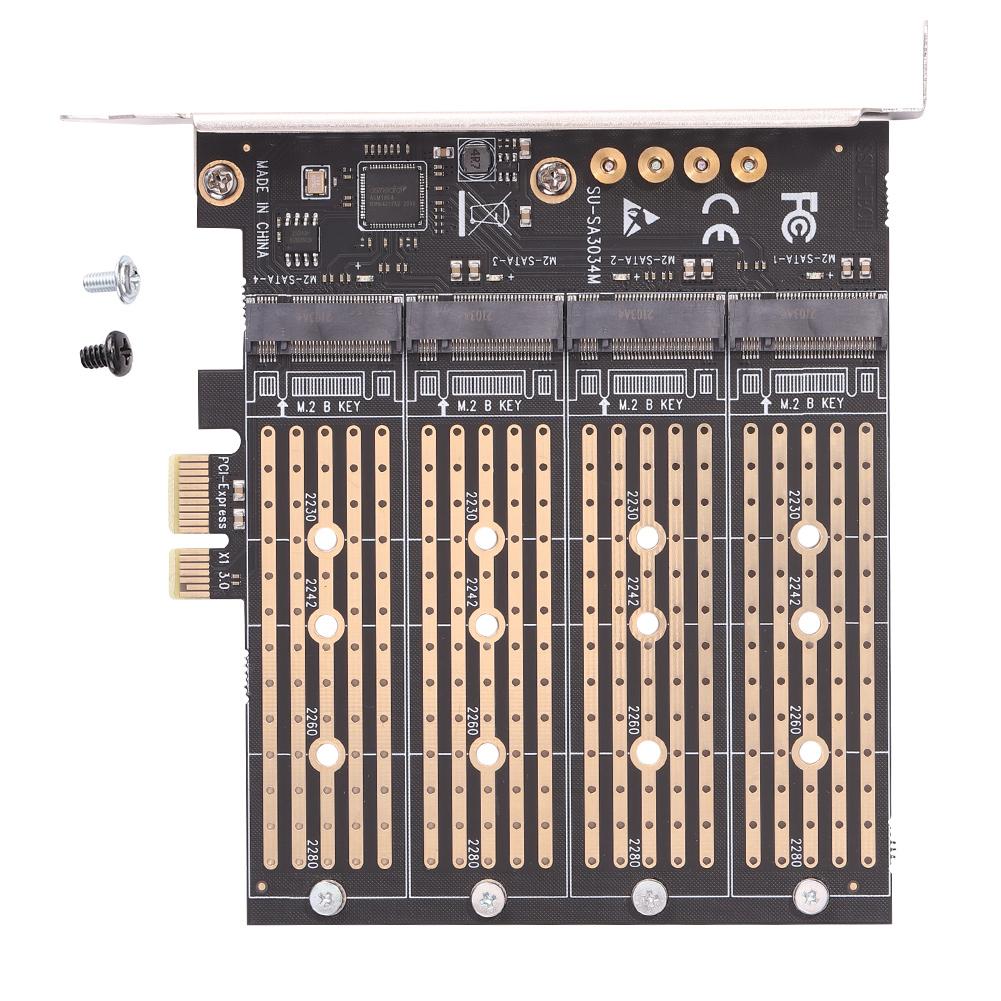 SA3034M NVME M.2 to PCI-E 1x Expansion Card Desktop PC 2230/2242/2260/2280 Part Support M-Key NVME/B-Key SATA Hard Disk
SA3034M NVME M.2 to PCI-E 1x Expansion Card Desktop PC 2230/2242/2260/2280 Part Support M-Key NVME/B-Key SATA Hard Disk