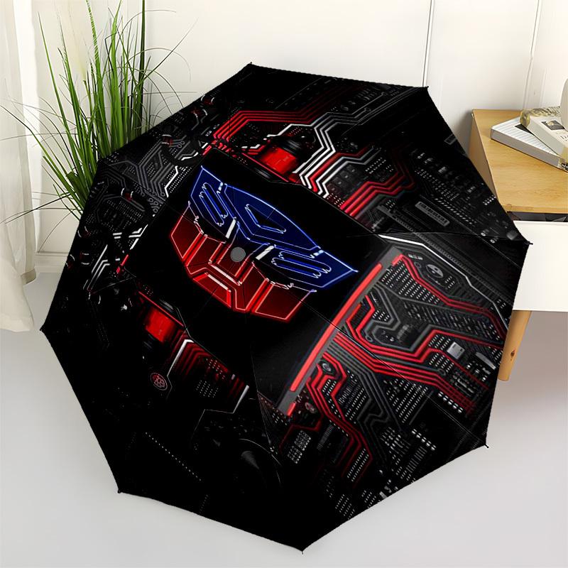 Transformers, Circuitry Themed Automatic Opening and Closing Umbrella, Compact Travel Umbrella, Lightweight and Portable, Suitable for Beach
Transformers, Circuitry Themed Automatic Opening and Closing Umbrella, Compact Travel Umbrella, Lightweight and Portable, Suitable for Beach