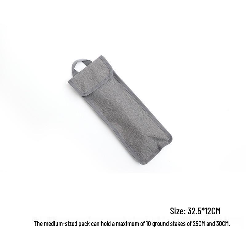 Outdoor 30cm Handheld Storage Bag for Tent Pegs with Windproof Buckle and Rope
Outdoor 30cm Handheld Storage Bag for Tent Pegs with Windproof Buckle and Rope