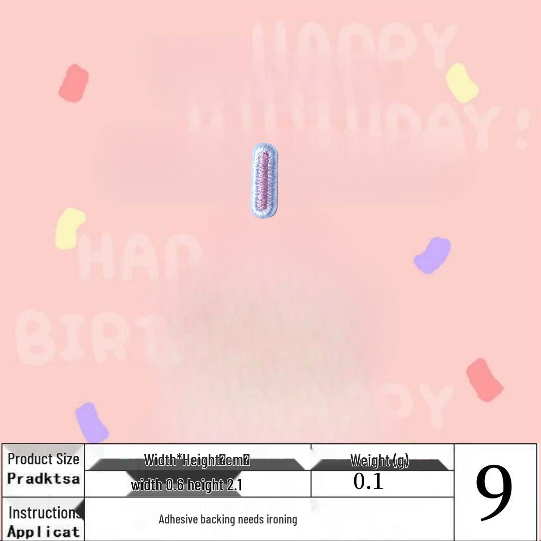 Розовая вышитая тканевая нашивка с английским алфавитом, приклеивающаяся утюгом
Розовая вышитая тканевая нашивка с английским алфавитом, приклеивающаяся утюгом