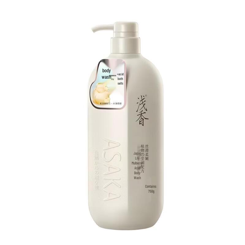 Asaka Lily Amino Acid Shower Gel 750g
Asaka Lily Amino Acid Shower Gel 750g