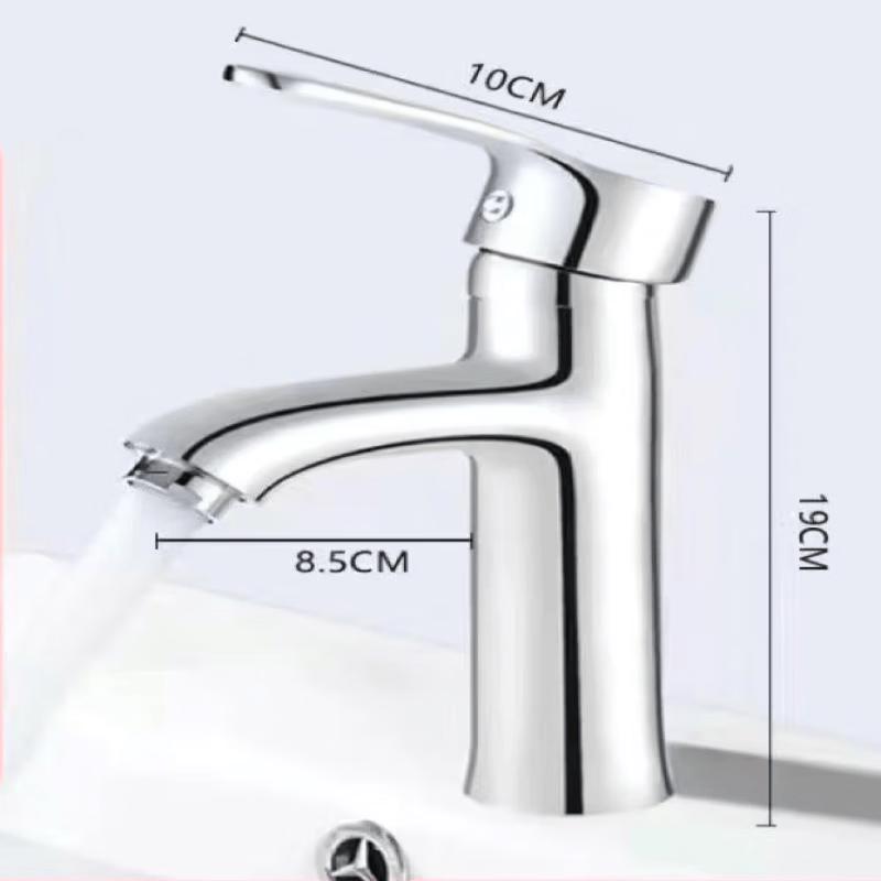 TLXT Stainless Steel Hot & Cold Bathroom Sink Faucet with 80cm Pipes
TLXT Stainless Steel Hot & Cold Bathroom Sink Faucet with 80cm Pipes