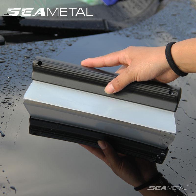 SEAMETAL Car Flexible Soft Silicone Water Wiper Car Window Cleaning Glass Scraper Handy Squeegee Auto Blade Clean Scraping Tools чёрный
SEAMETAL Car Flexible Soft Silicone Water Wiper Car Window Cleaning Glass Scraper Handy Squeegee Auto Blade Clean Scraping Tools чёрный