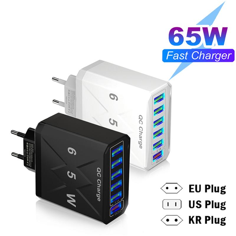 6 портов быстрое зарядное устройство многопортовое USB зарядное устройство быстрая зарядка 3.0 настенное зарядное устройство для телефона адаптер EU US KR вилка для iPhone Samsung Xiaomi US Plug-White
6 портов быстрое зарядное устройство многопортовое USB зарядное устройство быстрая зарядка 3.0 настенное зарядное устройство для телефона адаптер EU US KR вилка для iPhone Samsung Xiaomi US Plug-White