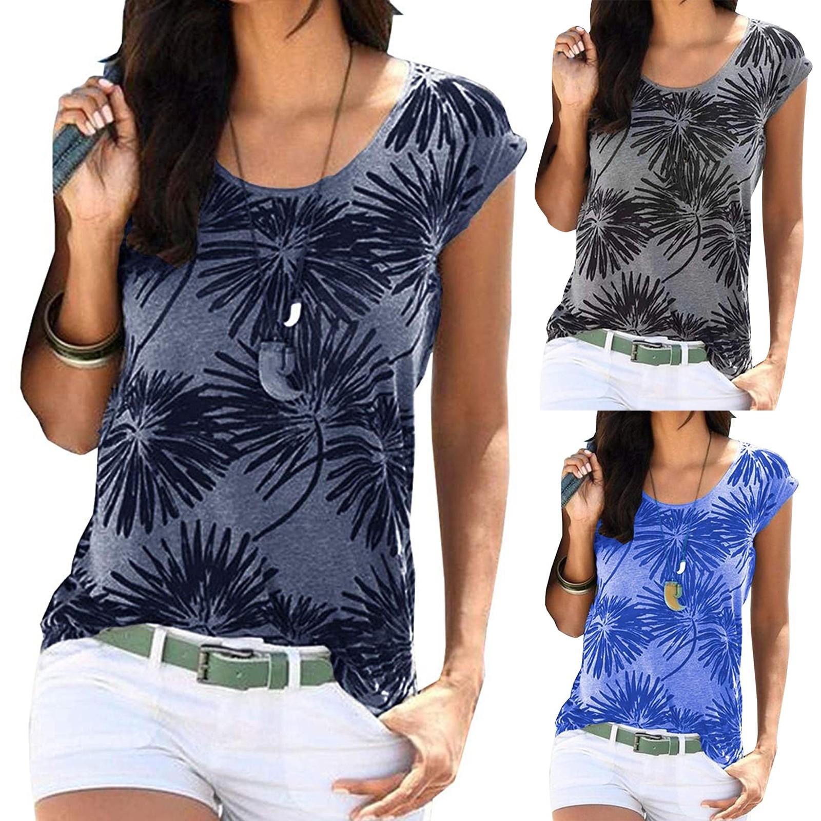 Женская повседневная модная футболка с круглым вырезом, свободные топы с короткими рукавами и принтом
Женская повседневная модная футболка с круглым вырезом, свободные топы с короткими рукавами и принтом