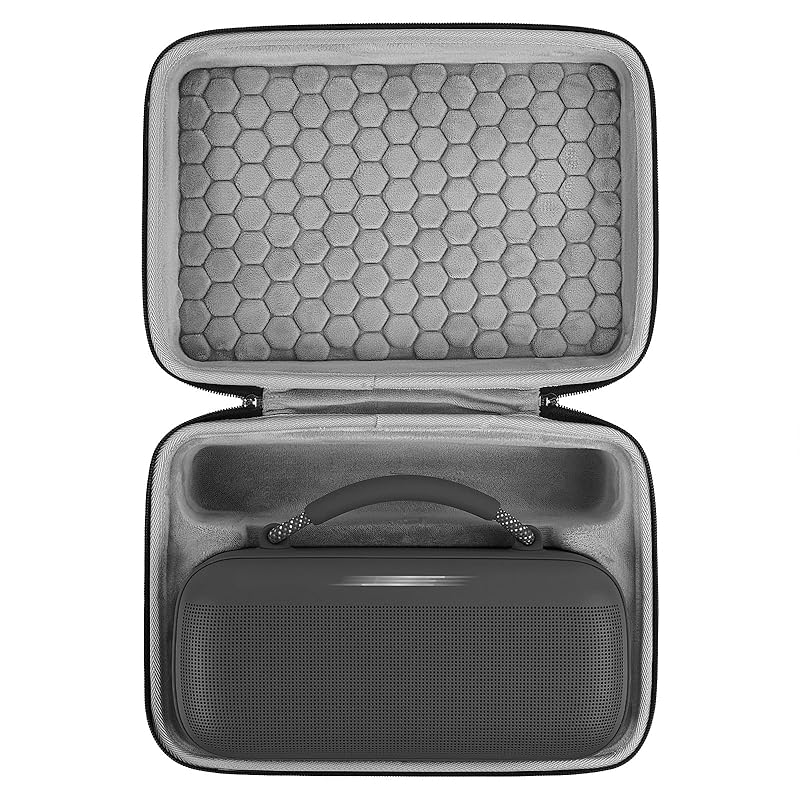 Geekria case Shield speaker case compatibility hard case for travel hard shell case Bose Soundlink Max Compatible with Comes with storage pouch (dark
Geekria case Shield speaker case compatibility hard case for travel hard shell case Bose Soundlink Max Compatible with Comes with storage pouch (dark
