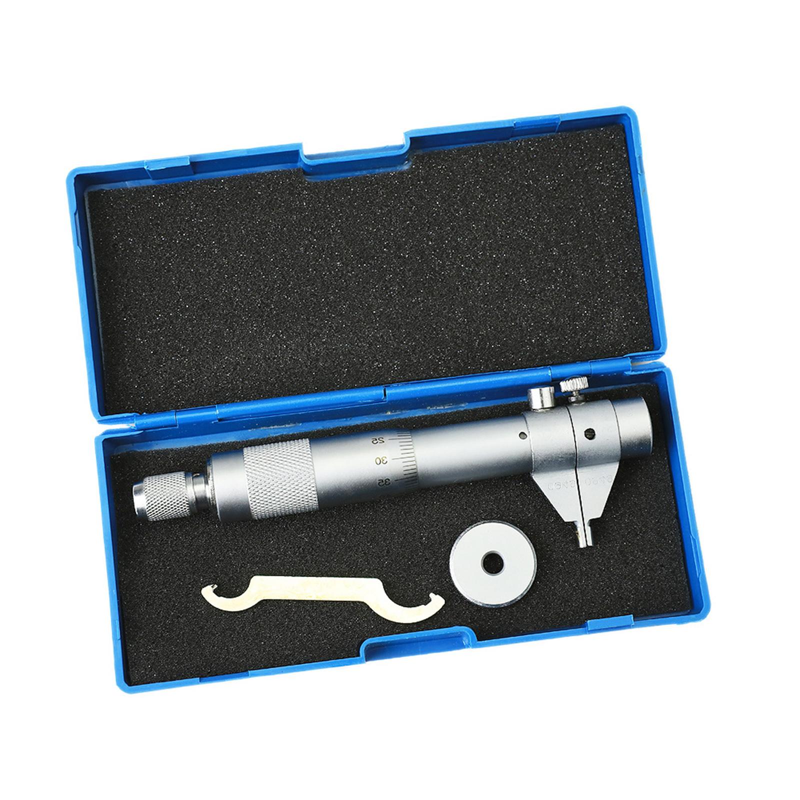 Strong Steel Internal Micrometer High Resolution Scale Micrometers Clear Scale For Accurate Hole & Cylinders Sizing
Strong Steel Internal Micrometer High Resolution Scale Micrometers Clear Scale For Accurate Hole & Cylinders Sizing