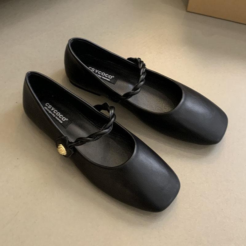 Туфли женские Мэри Джейн Удобные туфли на квадратном носке с маленьким каблуком Женские мягкие балетки Повседневные лоферы Женские черные кожаные туфли 37
Туфли женские Мэри Джейн Удобные туфли на квадратном носке с маленьким каблуком Женские мягкие балетки Повседневные лоферы Женские черные кожаные туфли 37