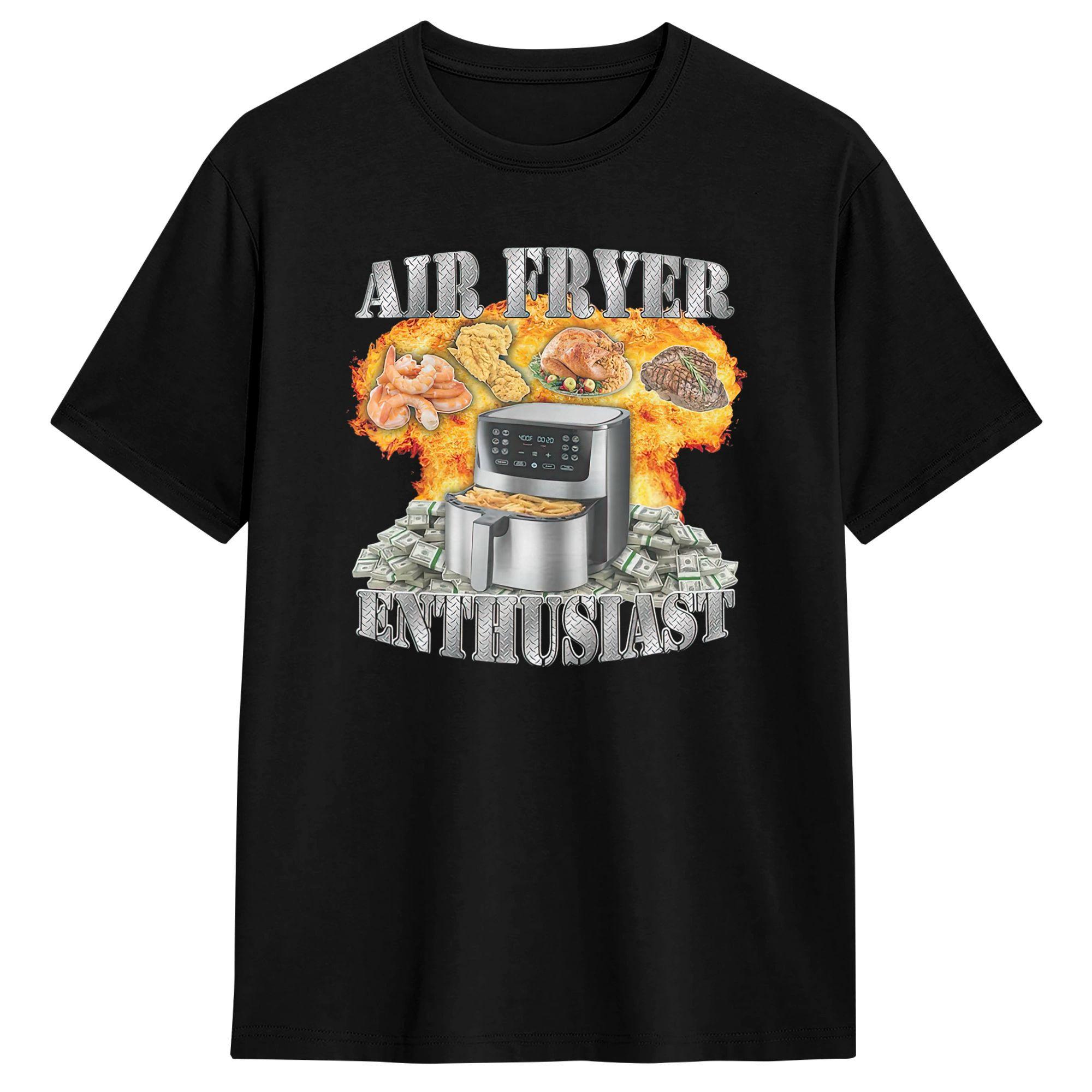 Harajuku T Shirt Air Fryer Enthusiast Oddly Specific Meme Funny Sarcasm T Shirts Trending Tshirt for Unisex Short Sleeve Tees S
Harajuku T Shirt Air Fryer Enthusiast Oddly Specific Meme Funny Sarcasm T Shirts Trending Tshirt for Unisex Short Sleeve Tees S