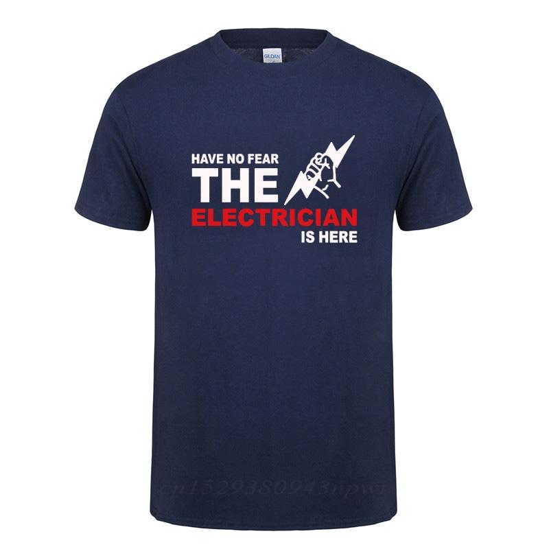 Have No Fear The Electrician Is Here TShirt Funny Birthday Gift For Men Dad Father Husband Short Sleeve Cotton O Neck T Shirt 4XL
Have No Fear The Electrician Is Here TShirt Funny Birthday Gift For Men Dad Father Husband Short Sleeve Cotton O Neck T Shirt 4XL