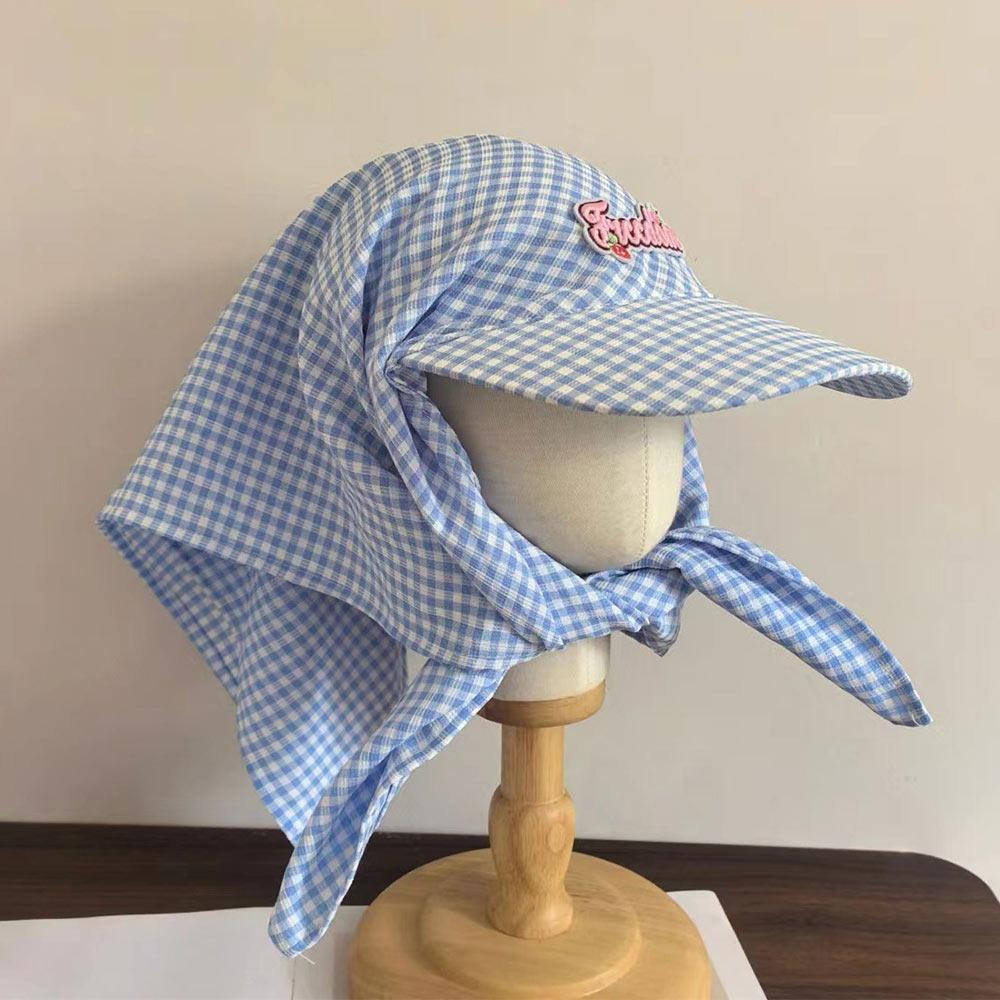 Fashion Plaid Pattern Sunshade Hat Simple Breathable Cotton Baseball Cap Quick-drying Headwears Beach Wear синий
Fashion Plaid Pattern Sunshade Hat Simple Breathable Cotton Baseball Cap Quick-drying Headwears Beach Wear синий