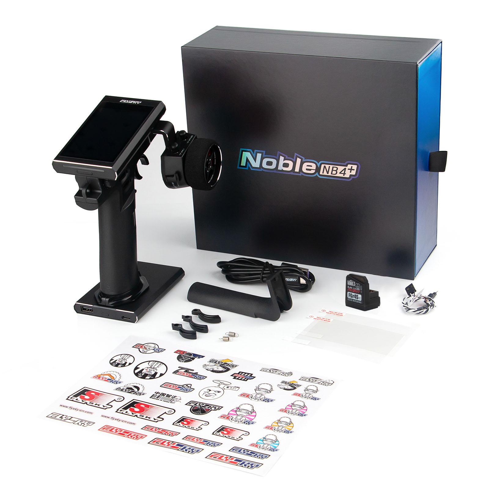 Пульт дистанційного керування Flysky Noble NB4+ 2.4G 8CH із приймачем FGR4S, протокол AFHDS 3 чорний
Пульт дистанційного керування Flysky Noble NB4+ 2.4G 8CH із приймачем FGR4S, протокол AFHDS 3 чорний