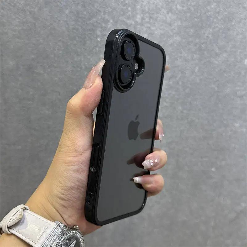 Candy Color Bumper Phone Case For iPhone Air 17 16 15 14 13 Mini 12 11 Pro Max Plus Transparent Shockproof Cover For iPhone 12 Mini
Candy Color Bumper Phone Case For iPhone Air 17 16 15 14 13 Mini 12 11 Pro Max Plus Transparent Shockproof Cover For iPhone 12 Mini
