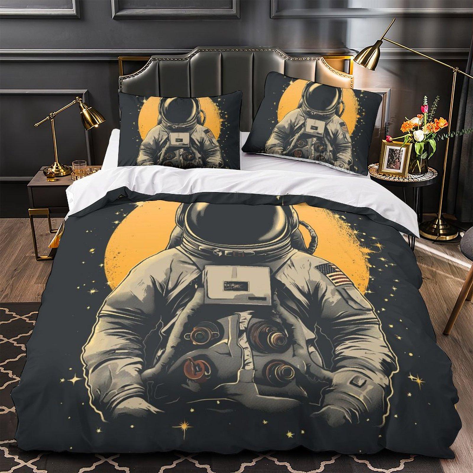 Комплект постельного белья 3D космонавт, для мальчиков-подростков, мужской пуховый пододеяльник, наволочка 2/3 шт., чехол на космическую тему, подарок на день рождения Baby 100x135cm
Комплект постельного белья 3D космонавт, для мальчиков-подростков, мужской пуховый пододеяльник, наволочка 2/3 шт., чехол на космическую тему, подарок на день рождения Baby 100x135cm