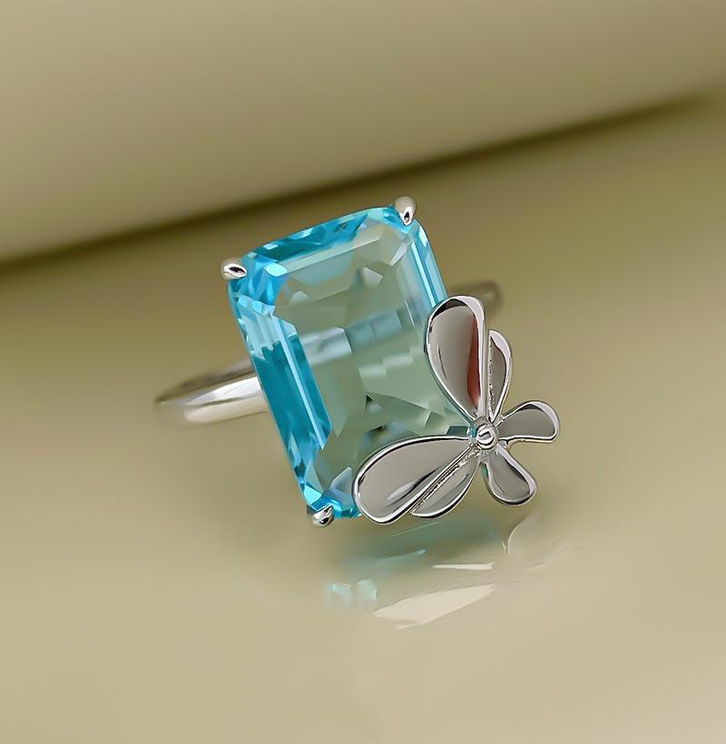 925 Stamp New Butterfly Ring Female Rectangular Aquamarine Sapphire Yellow Zircon Fashion Ring Party Birthday Jewelry Gift 8
925 Stamp New Butterfly Ring Female Rectangular Aquamarine Sapphire Yellow Zircon Fashion Ring Party Birthday Jewelry Gift 8