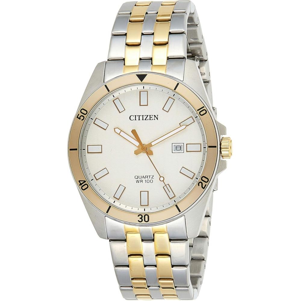Нет Citizen Citizen Bi5056 58a Корпус из нержавеющей стали, двухцветный ремешок, белый циферблат, дисплей даты, мужские часы
Нет Citizen Citizen Bi5056 58a Корпус из нержавеющей стали, двухцветный ремешок, белый циферблат, дисплей даты, мужские часы