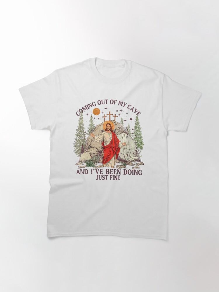 Jesus Coming Out Of My Cave and Ive Been Doing Just Fine Unisexs TShirt Unisex ONeck 100 Cotton Short Sleeve Y2k Oversized Tee M
Jesus Coming Out Of My Cave and Ive Been Doing Just Fine Unisexs TShirt Unisex ONeck 100 Cotton Short Sleeve Y2k Oversized Tee M