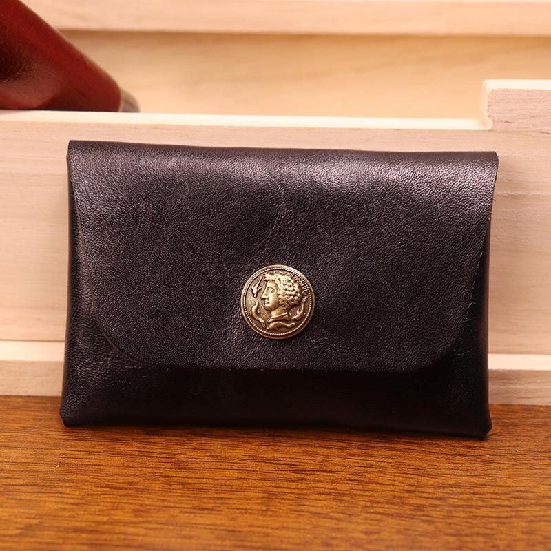 Head Layer Cattle Pickup Bag, Women s Simple and Compact Card Clip, Change Bag, Vegetable Tanned Leather, Hand Wiped Color чёрный
Head Layer Cattle Pickup Bag, Women s Simple and Compact Card Clip, Change Bag, Vegetable Tanned Leather, Hand Wiped Color чёрный