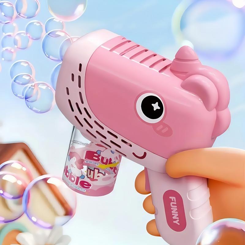 Pink Unicorn Bubble Gun Toy 1PCS рожевий
Pink Unicorn Bubble Gun Toy 1PCS рожевий