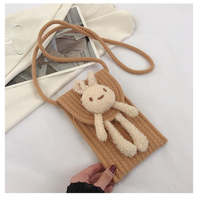 Cotton Rope Hand-woven Bag Women s Fashionable One-shoulder Cross-body Cute Cartoon Mobile Phone хакі
Cotton Rope Hand-woven Bag Women s Fashionable One-shoulder Cross-body Cute Cartoon Mobile Phone хакі