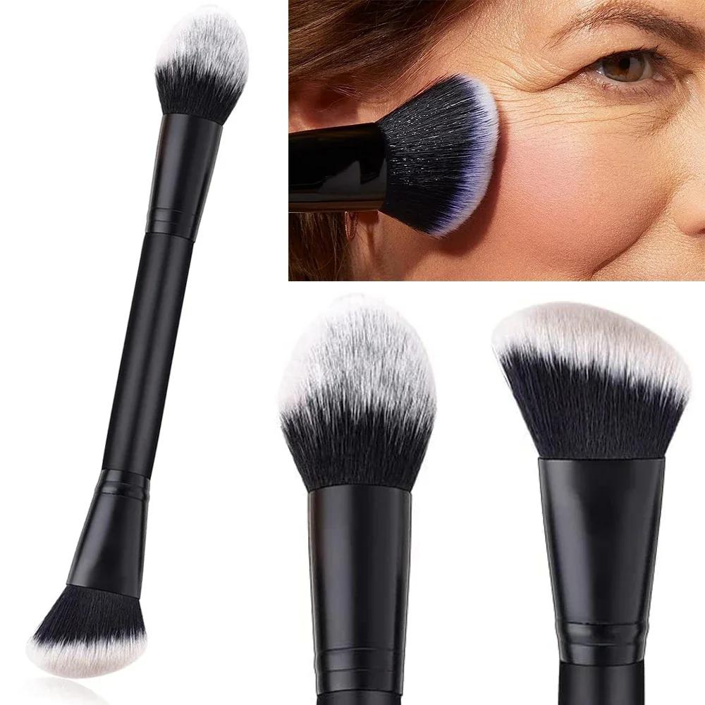 1pc Black 3D Liquid Foundation Makeup Brushes Pointed handle Angled Sculpting Blusher Make Up brush Highligh Concealer Eyeshadow
1pc Black 3D Liquid Foundation Makeup Brushes Pointed handle Angled Sculpting Blusher Make Up brush Highligh Concealer Eyeshadow
