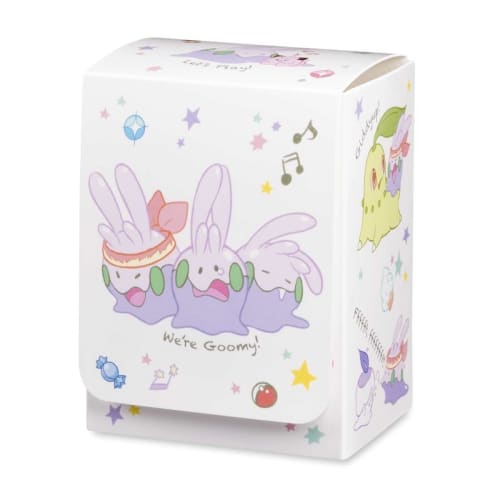 Pokmon Center: Pokmon TCG: We re Goomy Deck Box
Pokmon Center: Pokmon TCG: We re Goomy Deck Box