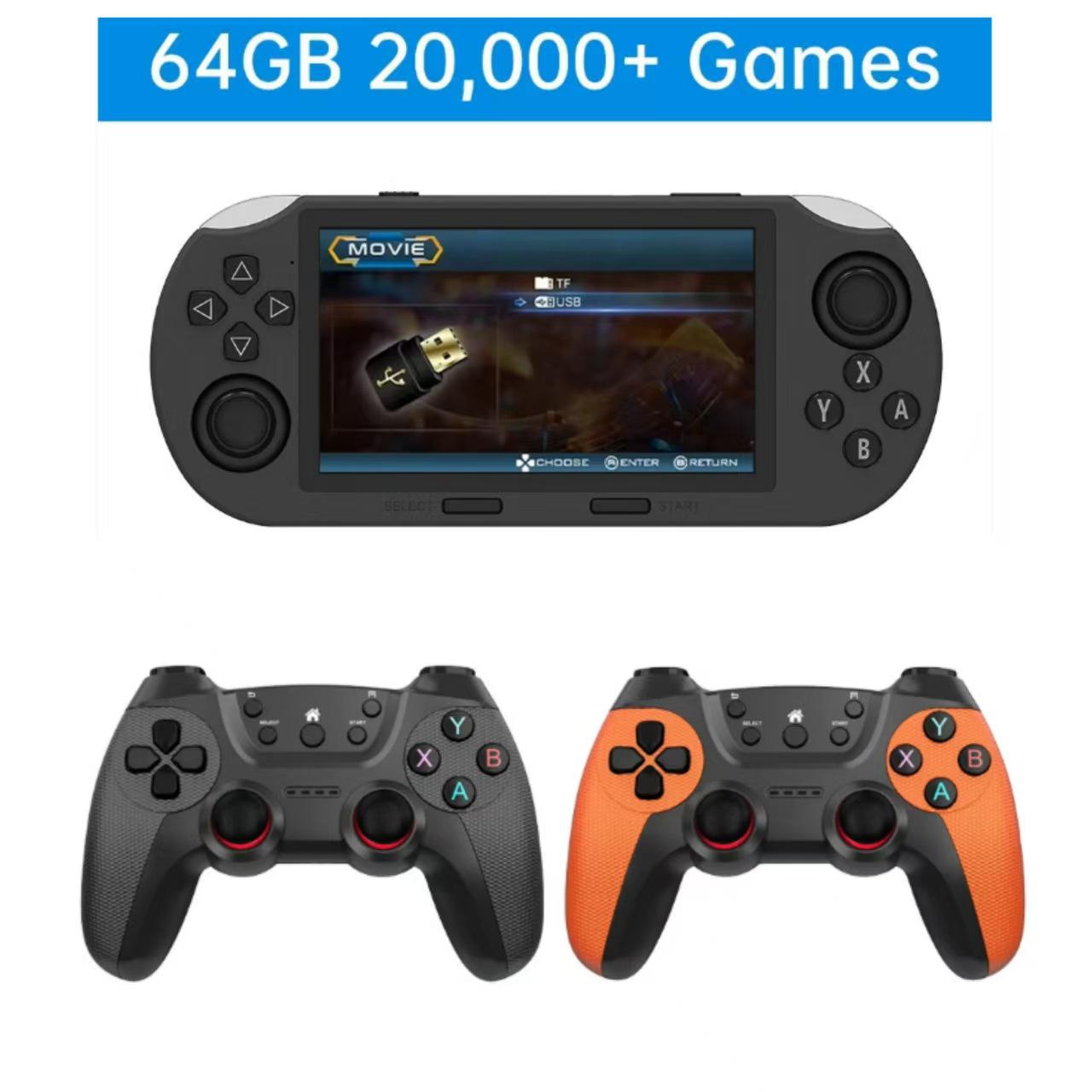 Cross SF3000: 4.5-inch Screen, Dual Joystick, Open Source Retro Arcade Handheld Console
Cross SF3000: 4.5-inch Screen, Dual Joystick, Open Source Retro Arcade Handheld Console