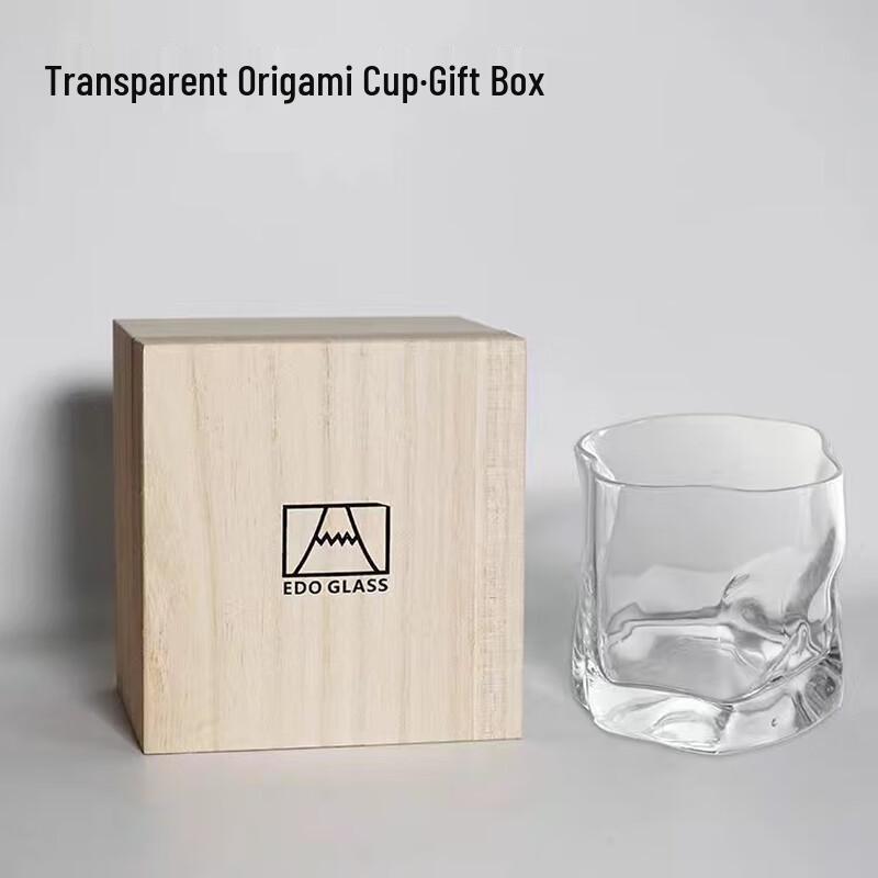 Origami Glass Drinking Cup
Origami Glass Drinking Cup
