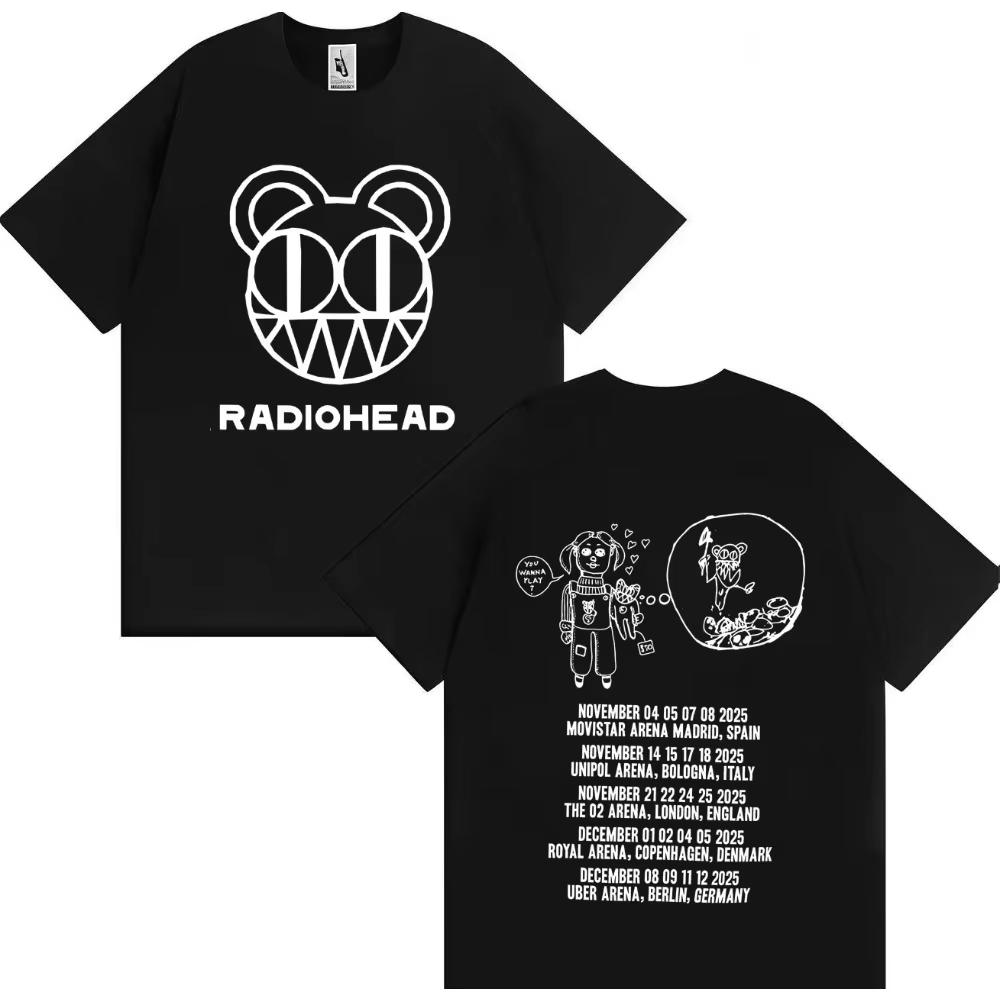 Radiohead Tour 2026 Merch Fashion T Shirts Mens Womens Aesthetic Short Sleeves Harajuku pure Cotton Casual Hip Hop Streetwear S
Radiohead Tour 2026 Merch Fashion T Shirts Mens Womens Aesthetic Short Sleeves Harajuku pure Cotton Casual Hip Hop Streetwear S