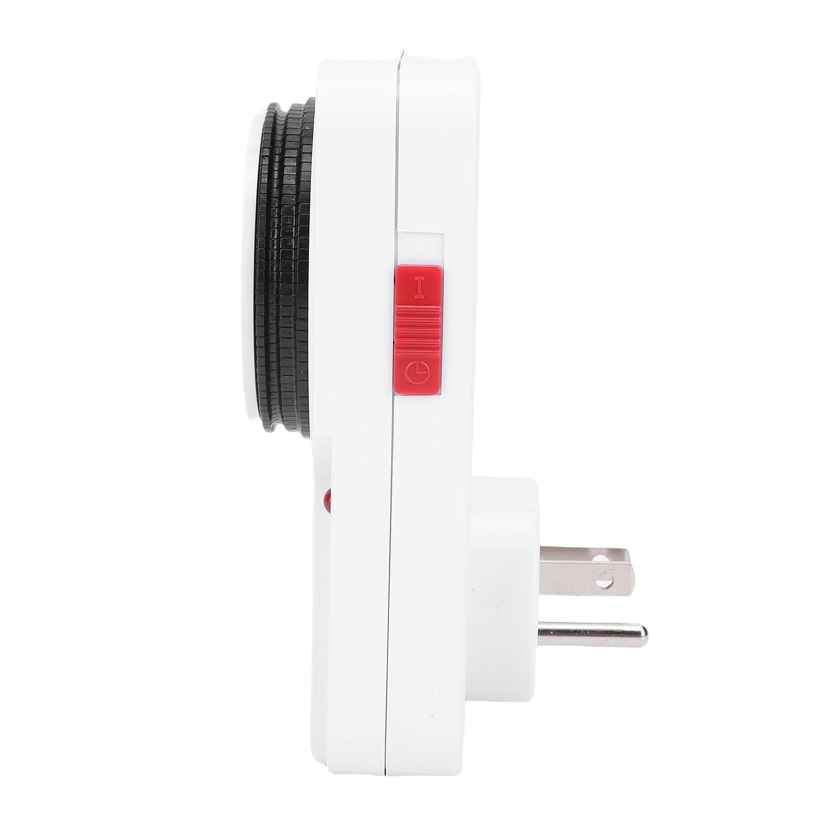 24 Hour Mechanical Timer 15 Minute Intervals Programmable Mechanical Outlet Timer for Water Dispenser Water Heater Conditioner Rice Cooker Light
24 Hour Mechanical Timer 15 Minute Intervals Programmable Mechanical Outlet Timer for Water Dispenser Water Heater Conditioner Rice Cooker Light