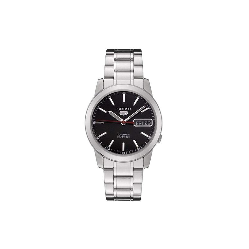 SEIKO seiko5 silver-white men s waterproof mechanical watch date display Automatic Steel Strap men s watch black dial SNKE53K1
SEIKO seiko5 silver-white men s waterproof mechanical watch date display Automatic Steel Strap men s watch black dial SNKE53K1