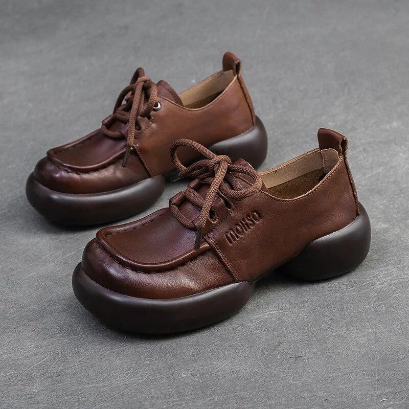 Johnature универсальные туфли-лодочки ручной работы из натуральной кожи в стиле ретро на толстой подошве, повседневная женская обувь на шнуровке 39 коричневый
Johnature универсальные туфли-лодочки ручной работы из натуральной кожи в стиле ретро на толстой подошве, повседневная женская обувь на шнуровке 39 коричневый