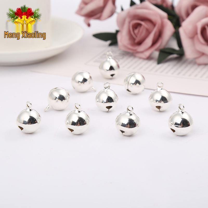 Різдвяні дзвіночки для домашніх тварин з гальванічним покриттям золотом та сріблом, мідні ювелірні аксесуари 0.6 cm
Різдвяні дзвіночки для домашніх тварин з гальванічним покриттям золотом та сріблом, мідні ювелірні аксесуари 0.6 cm