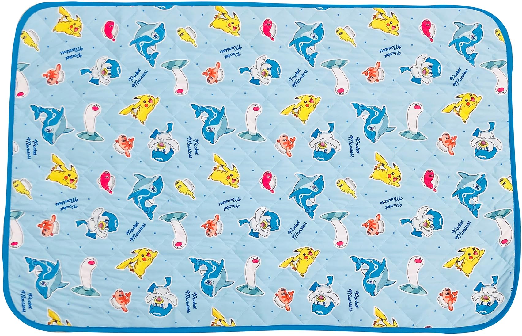 MORIPiLO Morishita Mat Pad Pokemon Pikachu 65x100 см, одинарный полуохлаждающий коврик с изображением персонажей Pokemon, синий 4621388
MORIPiLO Morishita Mat Pad Pokemon Pikachu 65x100 см, одинарный полуохлаждающий коврик с изображением персонажей Pokemon, синий 4621388