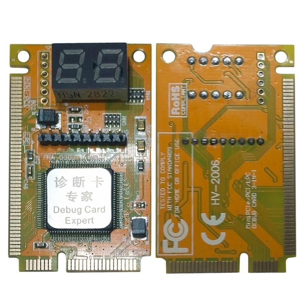 3 в 1 шестнадцатеричный для ноутбука LPC PCI-E PCIE, анализатор тестовых карт, тестер, инструмент для обнаружения карт отладки
3 в 1 шестнадцатеричный для ноутбука LPC PCI-E PCIE, анализатор тестовых карт, тестер, инструмент для обнаружения карт отладки