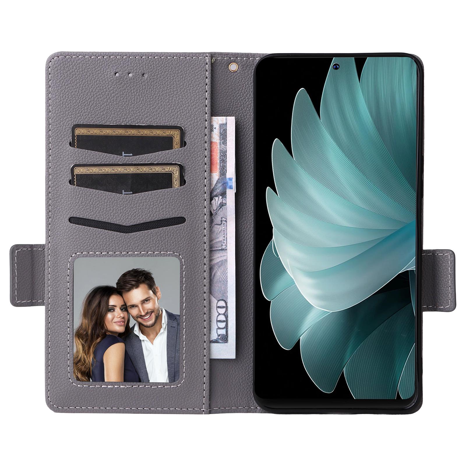 For Blackview Oscal Tiger 13 Case with Wrist Strap Litchi Texture PU Leather Wallet Phone Cover Grey
For Blackview Oscal Tiger 13 Case with Wrist Strap Litchi Texture PU Leather Wallet Phone Cover Grey