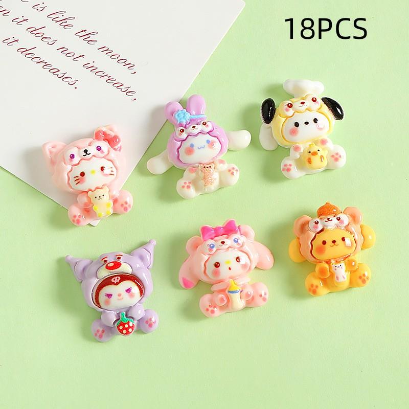 18/20PCS Cute Cartoon Animals Cream Gel DIY Handmade Phone Case Hair Clip Hole Shoes Key Chain Resin Small Accessories
18/20PCS Cute Cartoon Animals Cream Gel DIY Handmade Phone Case Hair Clip Hole Shoes Key Chain Resin Small Accessories