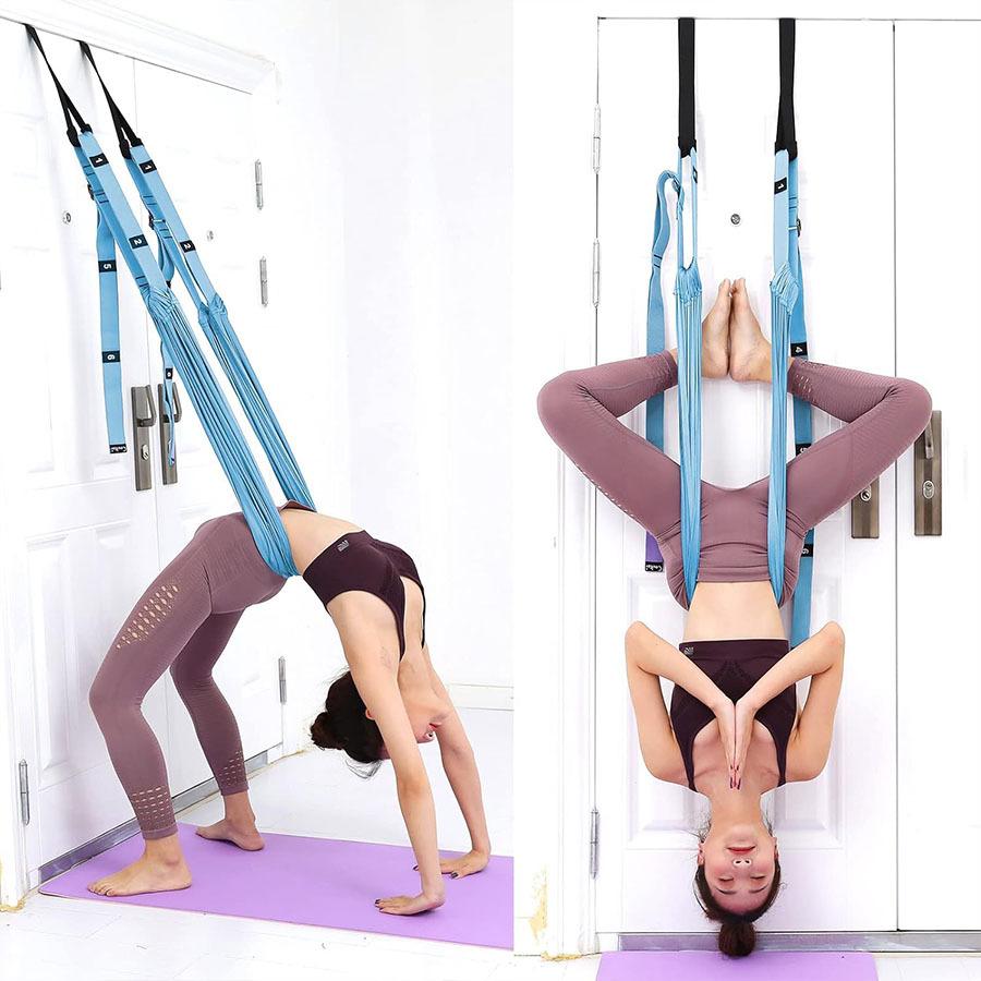 Пояс для растяжки бедер Yoga Hip Stretch Belt с дверным креплением - растяжка для фитнеса ног, пояс для тренировки прогиба спины, тренажер гибкости для гимнастики, танцев, балета, йоги 
Пояс для растяжки бедер Yoga Hip Stretch Belt с дверным креплением - растяжка для фитнеса ног, пояс для тренировки прогиба спины, тренажер гибкости для гимнастики, танцев, балета, йоги
